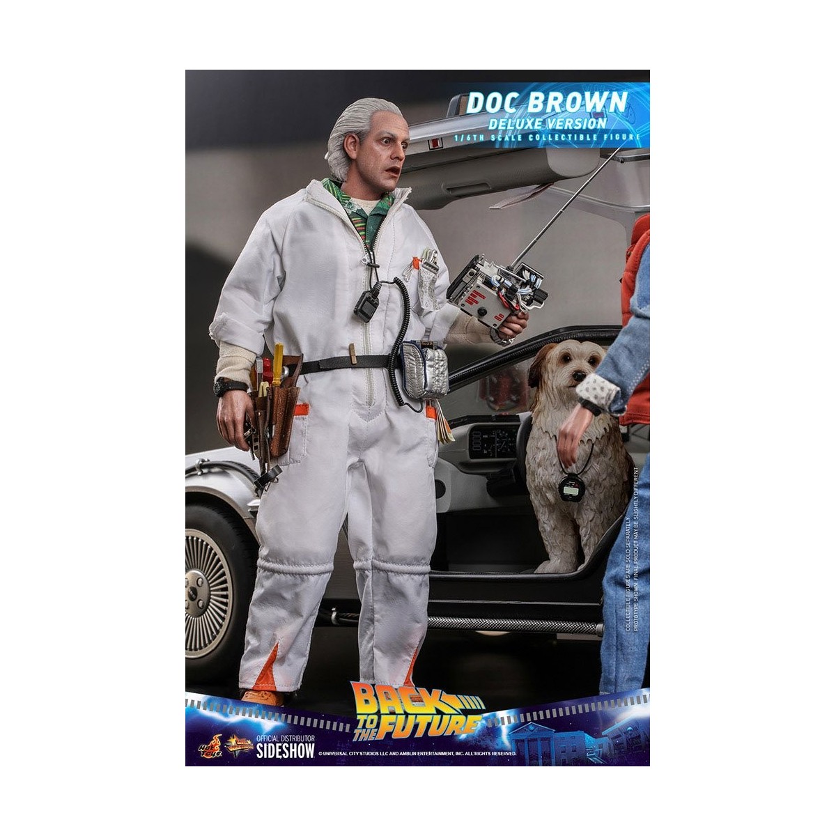 Hot Toys Zurück in die Zukunft Doc Brown Deluxe Version 1/6