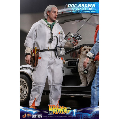 Hot Toys Zurück in die Zukunft Doc Brown Deluxe Version 1/6