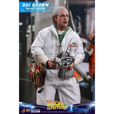 Hot Toys Zurück in die Zukunft Doc Brown Deluxe Version 1/6