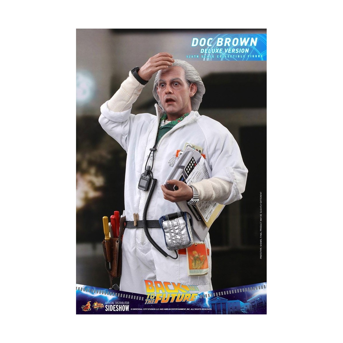 Hot Toys Zurück in die Zukunft Doc Brown Deluxe Version 1/6