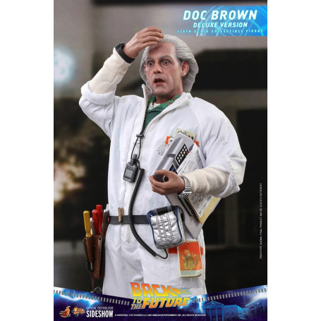 Hot Toys Zurück in die Zukunft Doc Brown Deluxe Version 1/6