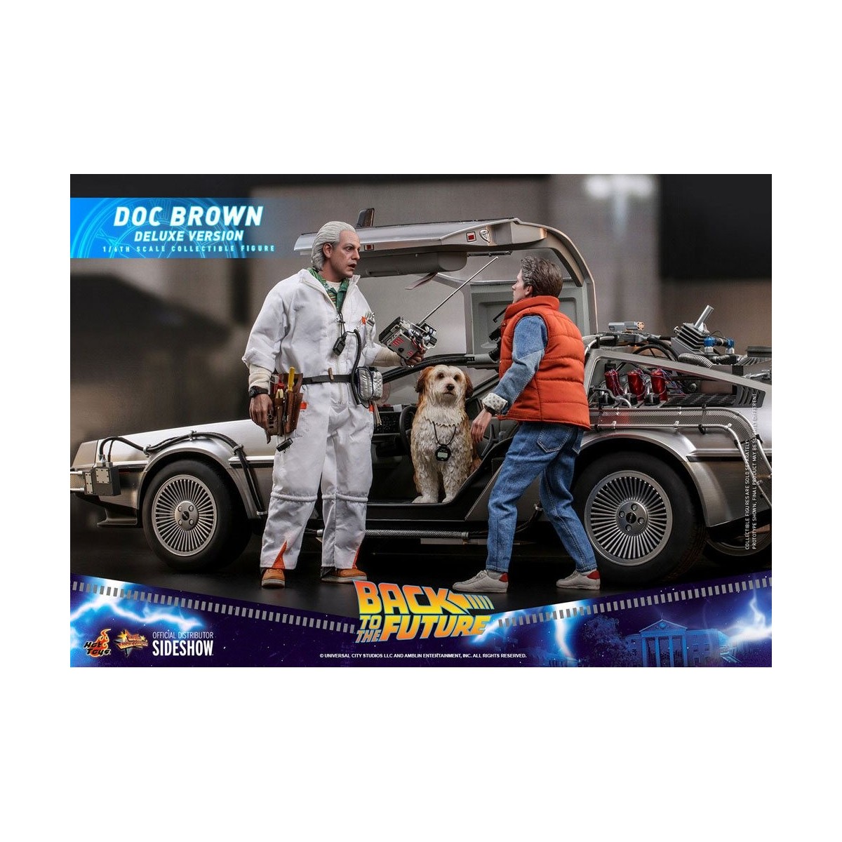 Hot Toys Zurück in die Zukunft Doc Brown Deluxe Version 1/6