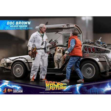 Hot Toys Zurück in die Zukunft Doc Brown Deluxe Version 1/6