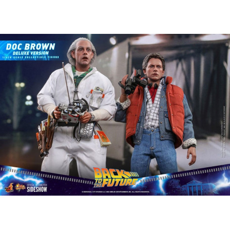 Hot Toys Zurück in die Zukunft Doc Brown Deluxe Version 1/6