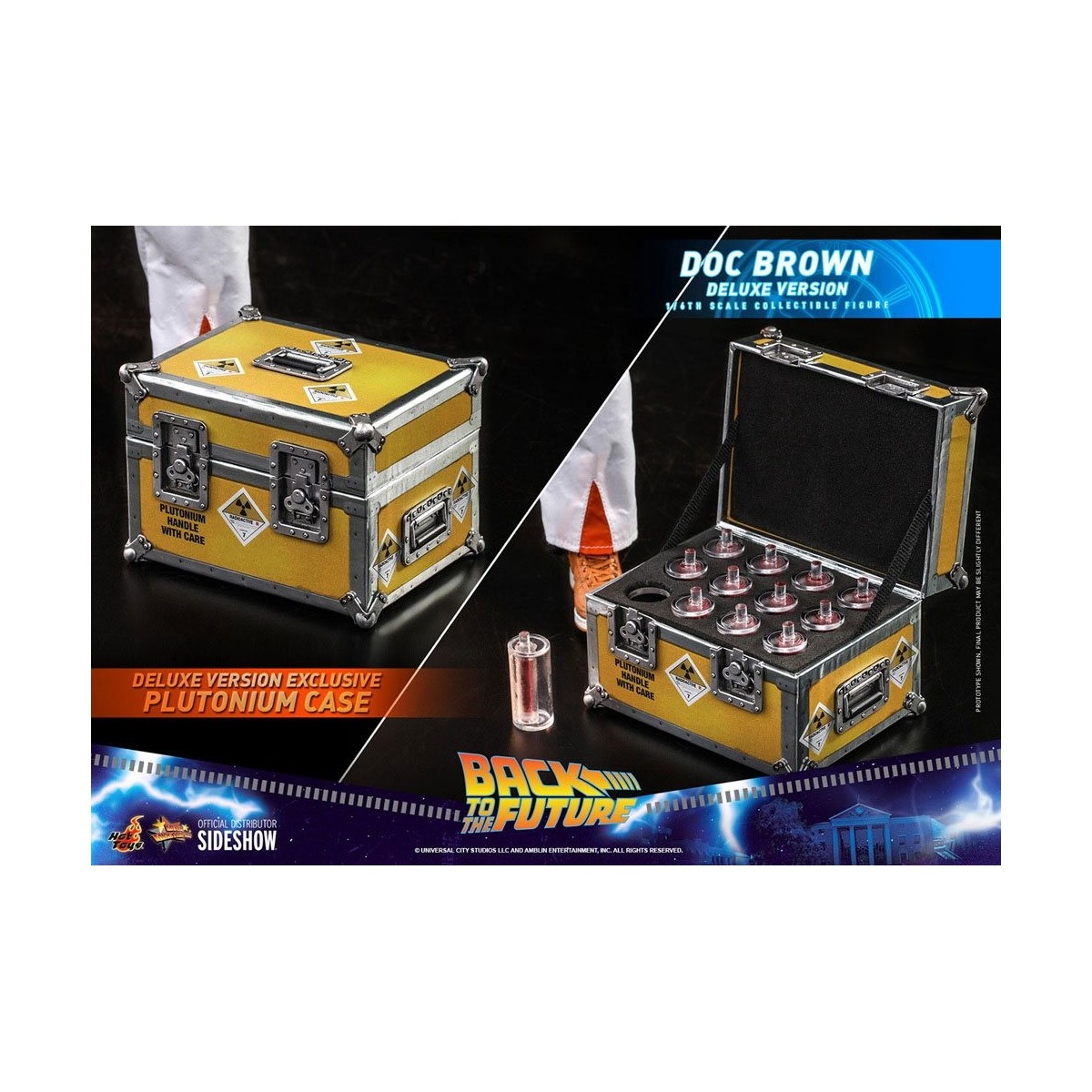 Hot Toys Zurück in die Zukunft Doc Brown Deluxe Version 1/6