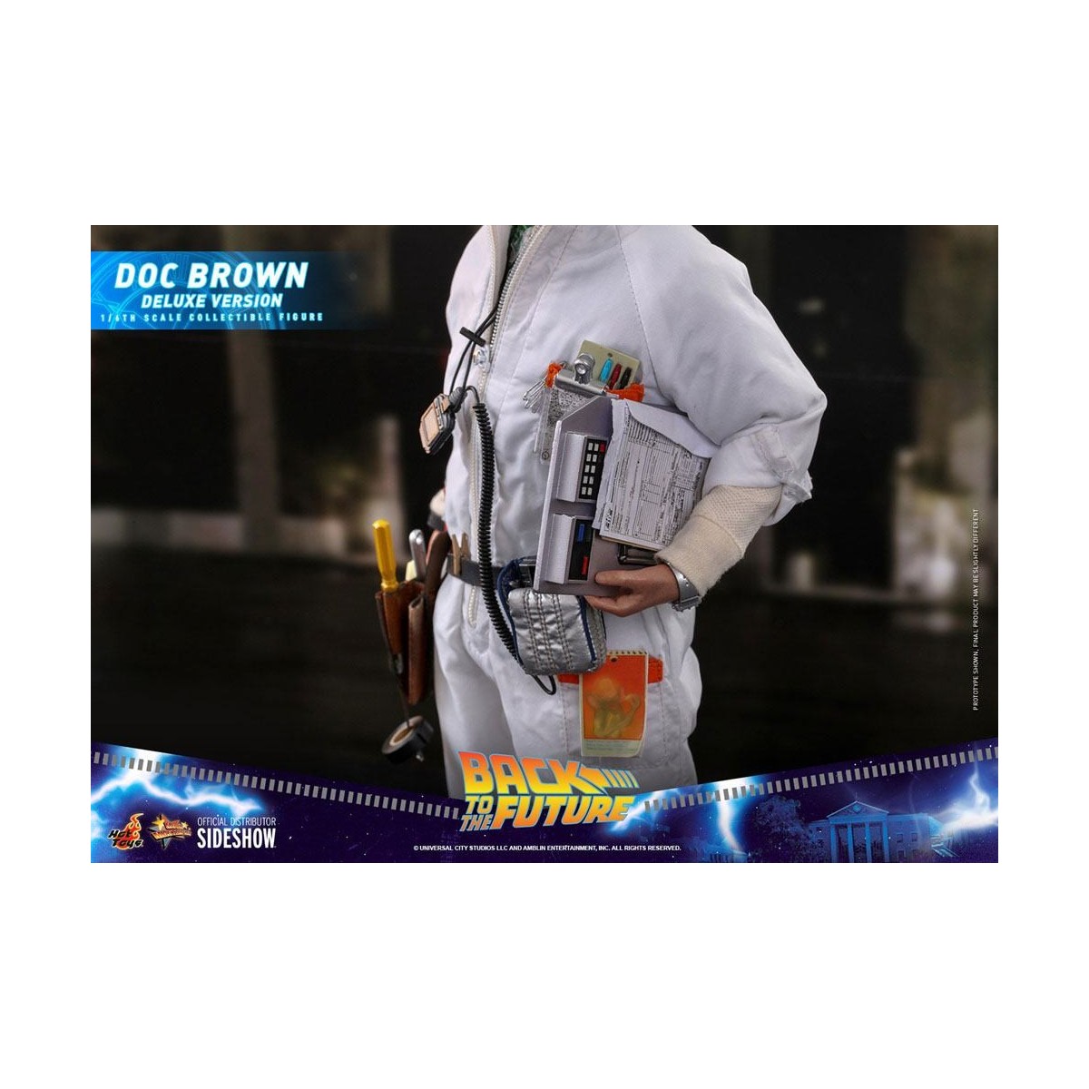 Hot Toys Zurück in die Zukunft Doc Brown Deluxe Version 1/6