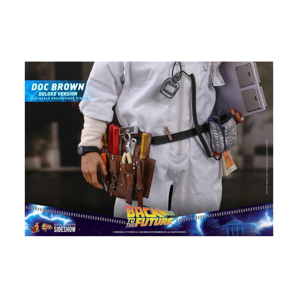Hot Toys Zurück in die Zukunft Doc Brown Deluxe Version 1/6