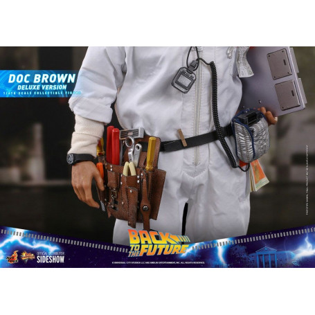 Hot Toys Zurück in die Zukunft Doc Brown Deluxe Version 1/6