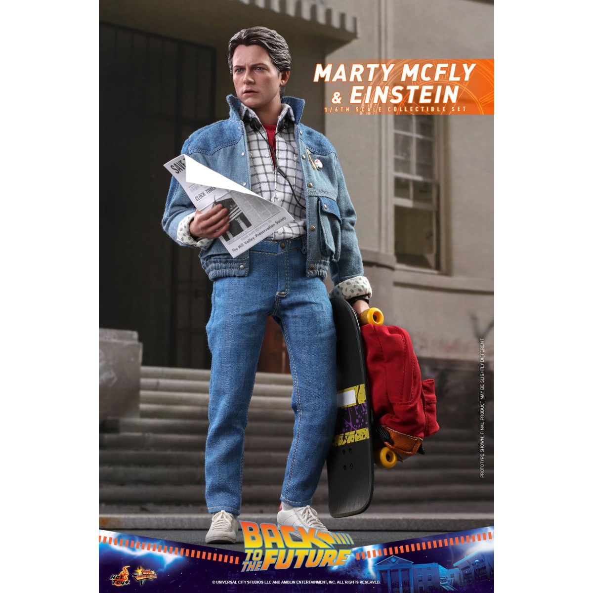 Hot Toys Retour vers le futur Marty McFly figurine 1/6