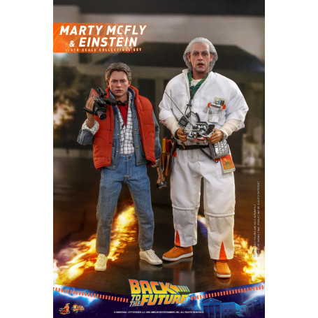 Hot Toys Retour vers le futur Marty McFly figurine 1/6