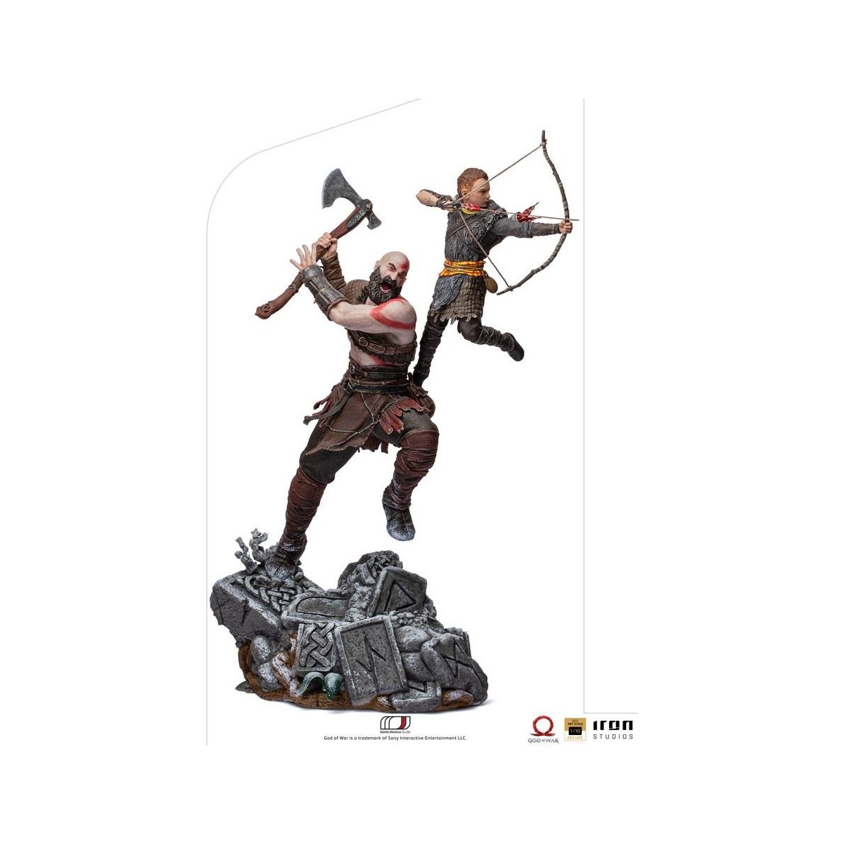 Iron Studios - God of War - Kratos & Atreus V2 - BDS Art Maßstab 1/10