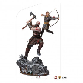 Iron Studios - God of War - Kratos & Atreus V2 - BDS Art Maßstab 1/10