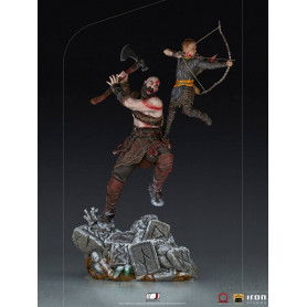 Iron Studios - God of War - Kratos & Atreus V2 - BDS Art Maßstab 1/10