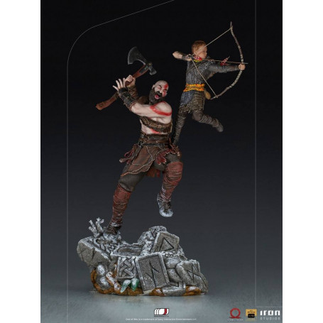 Iron Studios - God of War - Kratos & Atreus V2 - BDS Art Maßstab 1/10