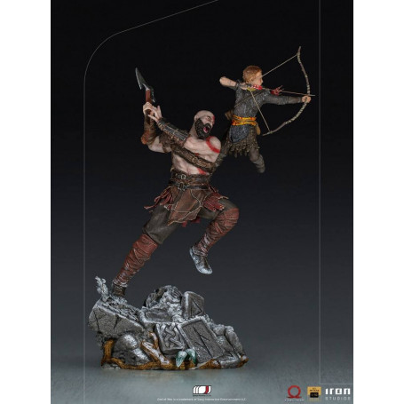 Iron Studios - God of War - Kratos & Atreus V2 - BDS Art Maßstab 1/10