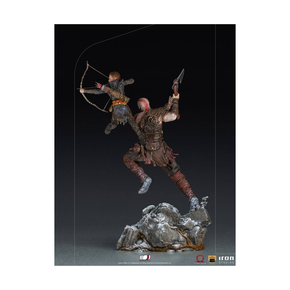 Iron Studios - God of War - Kratos & Atreus V2 - BDS Art Maßstab 1/10