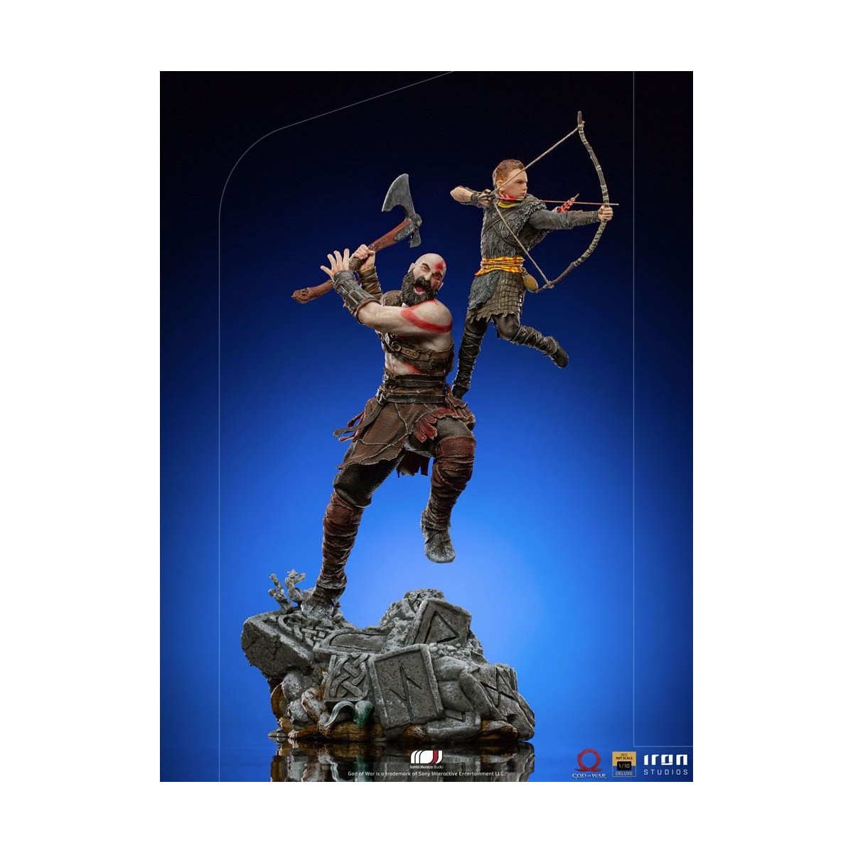 Iron Studios - God of War - Kratos & Atreus V2 - BDS Art Maßstab 1/10