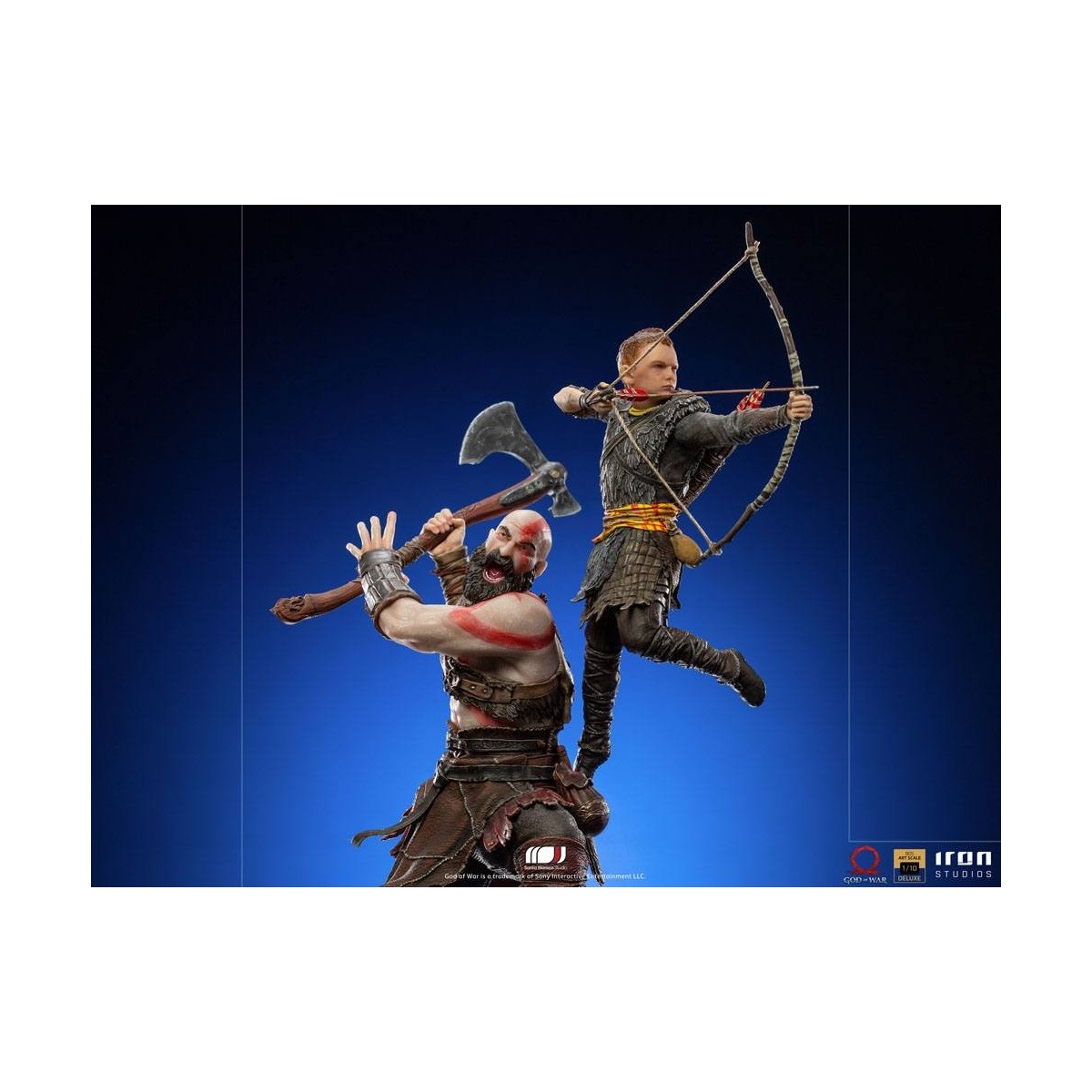 Iron Studios - God of War - Kratos & Atreus V2 - BDS Art Maßstab 1/10