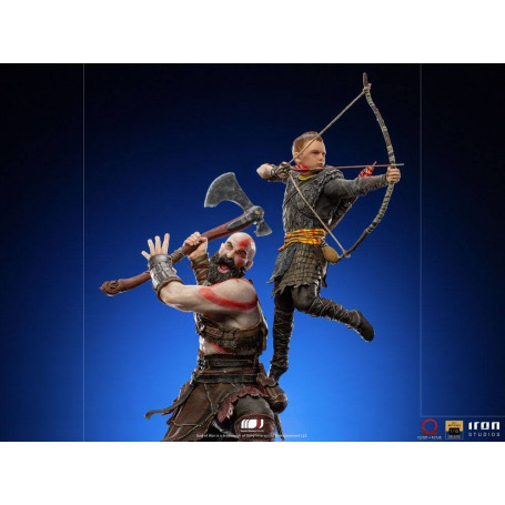 Iron Studios - God of War - Kratos & Atreus V2 - BDS Art Maßstab 1/10