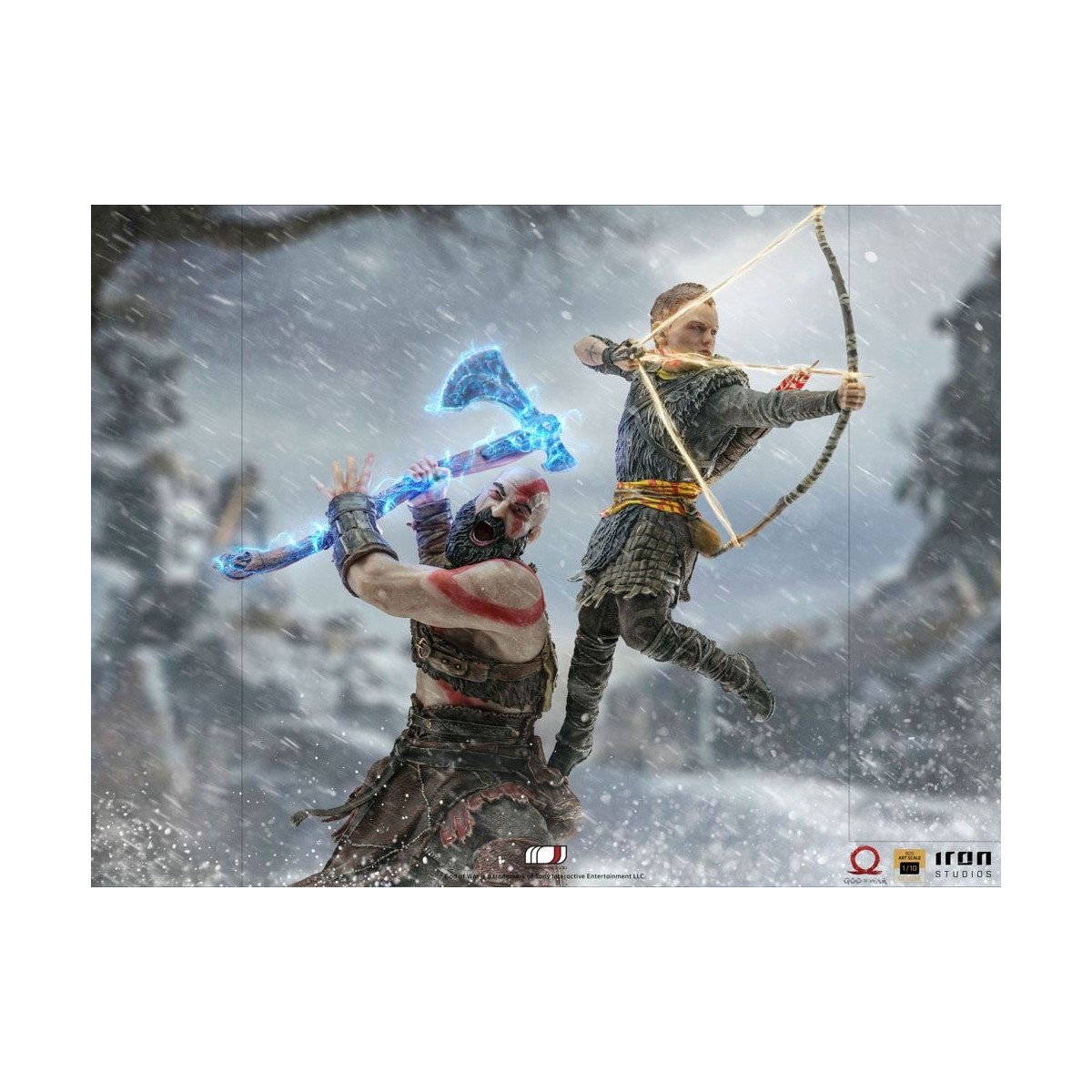 Iron Studios - God of War - Kratos & Atreus V2 - BDS Art Maßstab 1/10