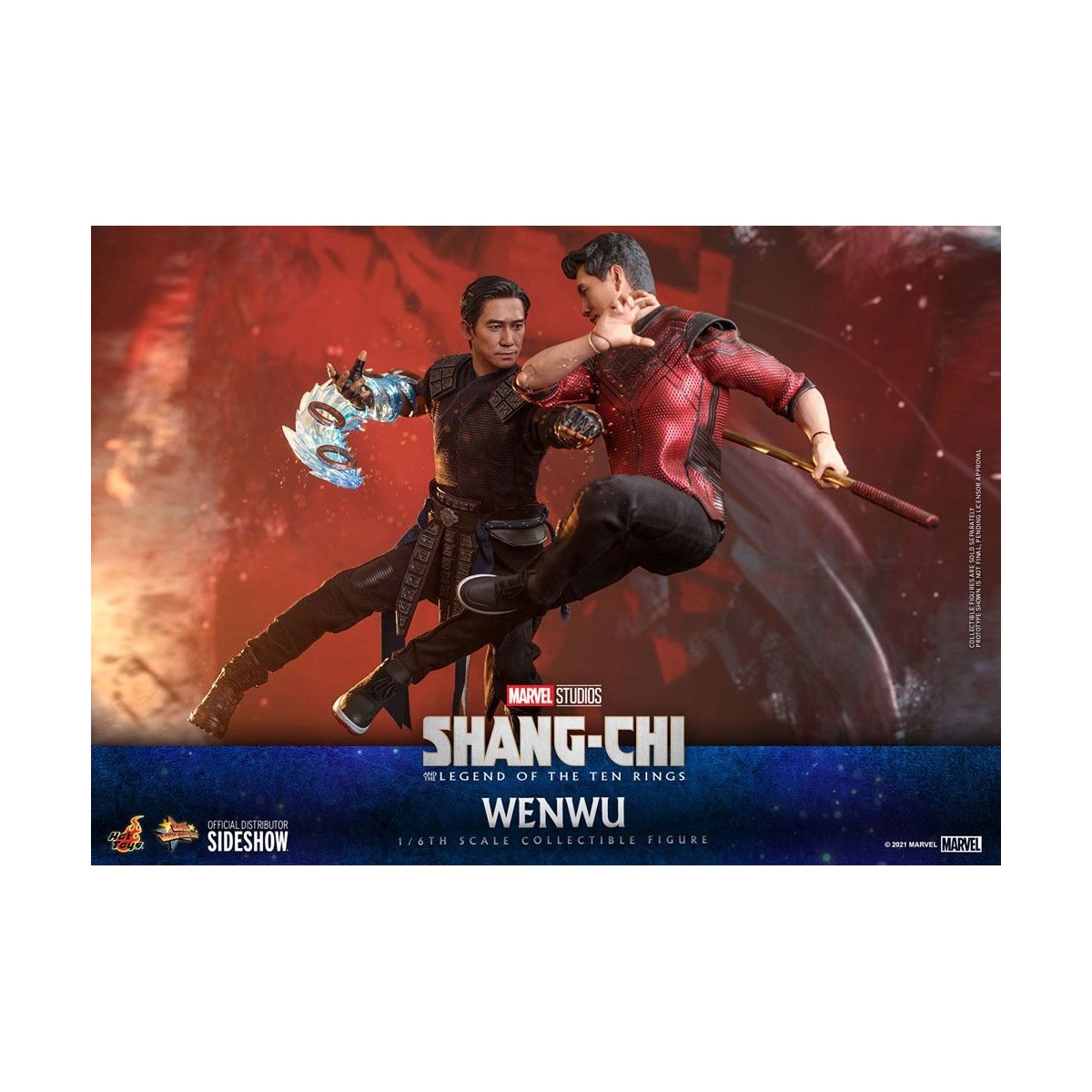 Hot Toys - Wenwu - Marvel's Shang-Chi und die Legende der zehn Ringe Movie Masterpiece Figur 1/6