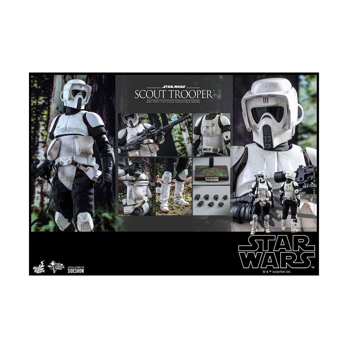 Hot Toys Star Wars Episode VI Scout Trooper 1/6 Movie Masterpiece