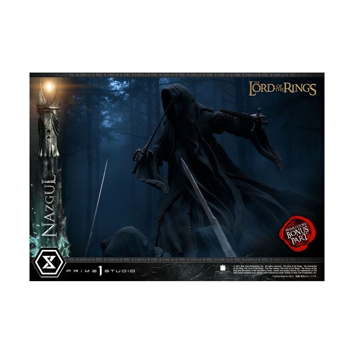 Prime 1 Studio - Nazgul Bonus Version 1/4 - LOTR - Herr der Ringe
