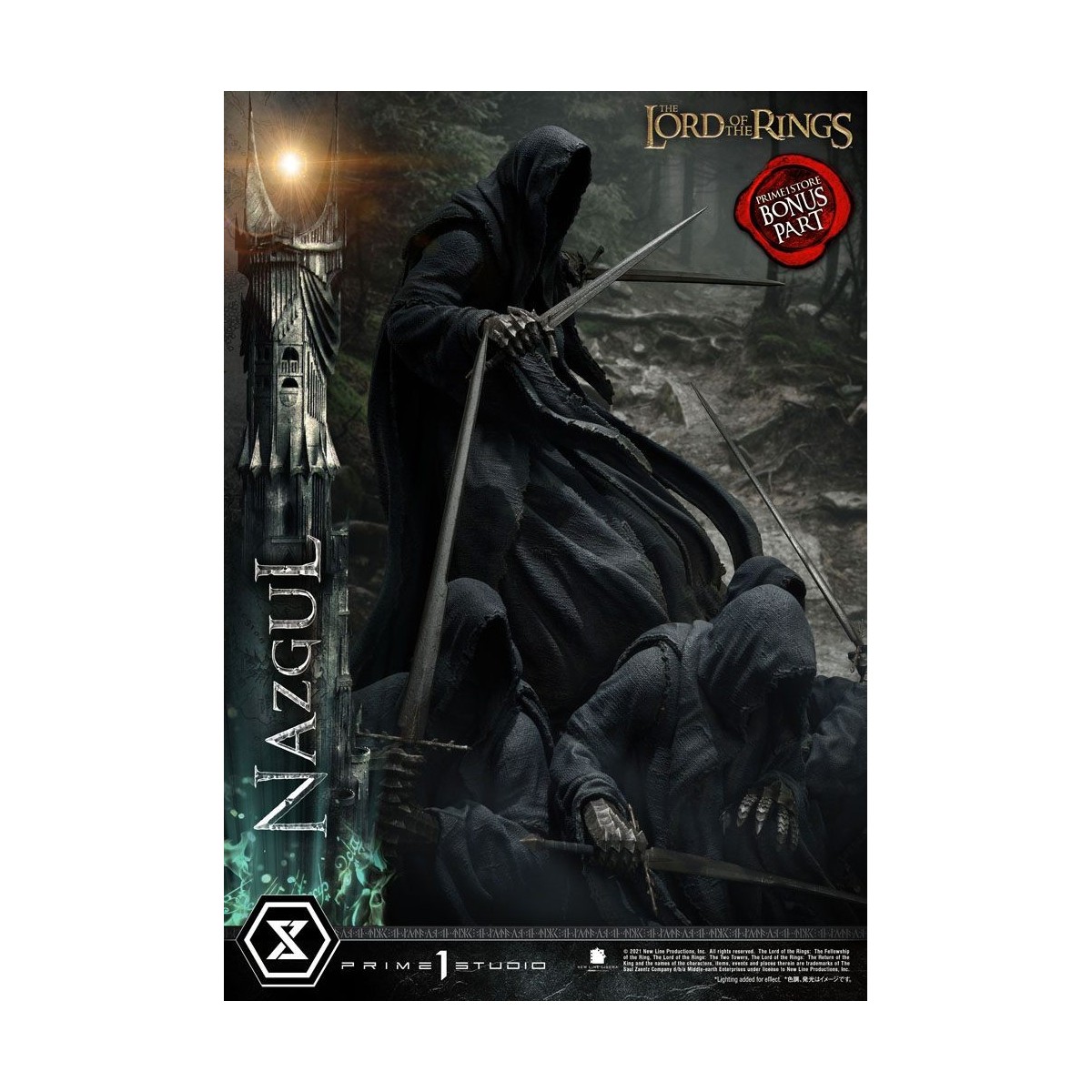 Prime 1 Studio - Nazgul Bonus Version 1/4 - LOTR - Herr der Ringe