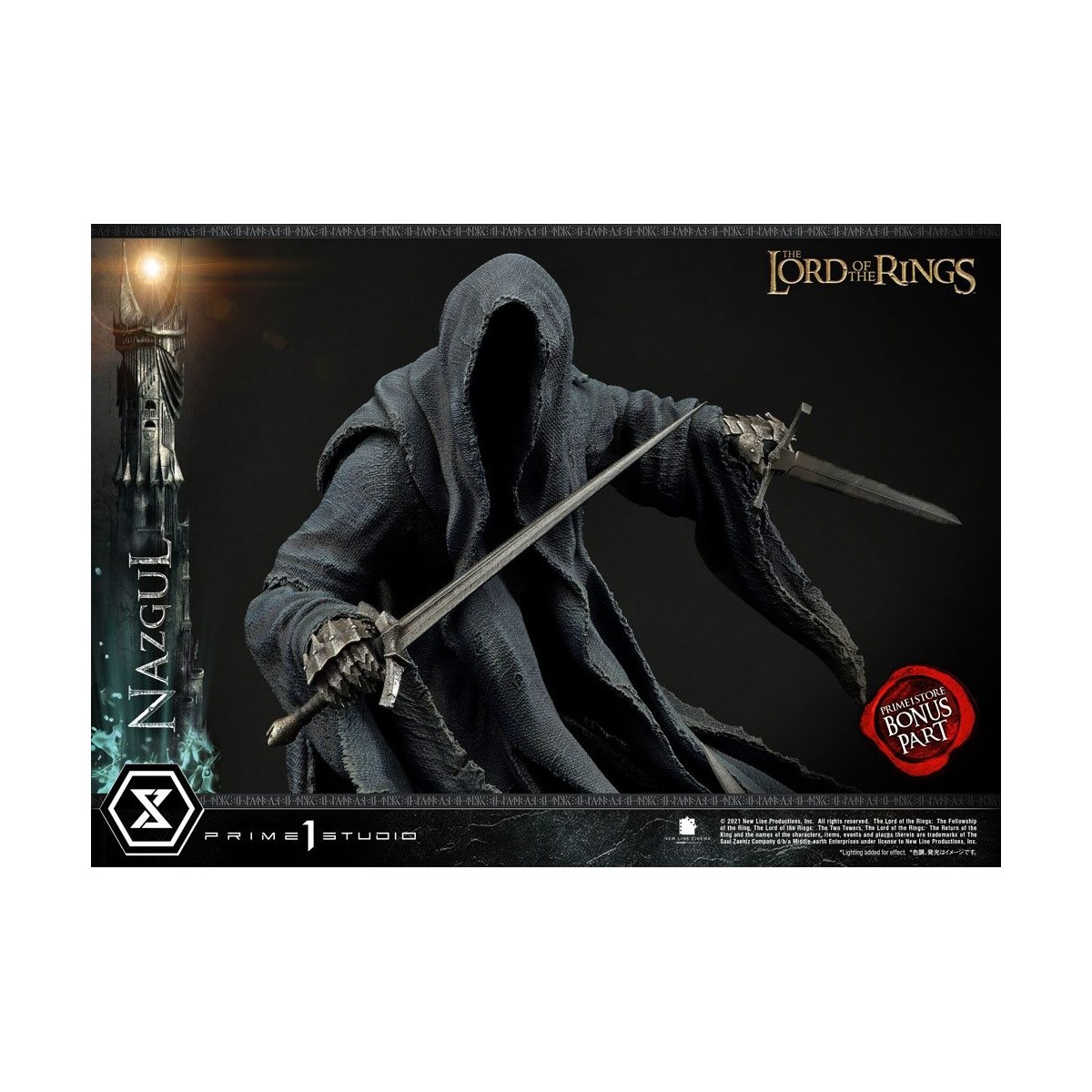 Prime 1 Studio - Nazgul Bonus Version 1/4 - LOTR - Herr der Ringe