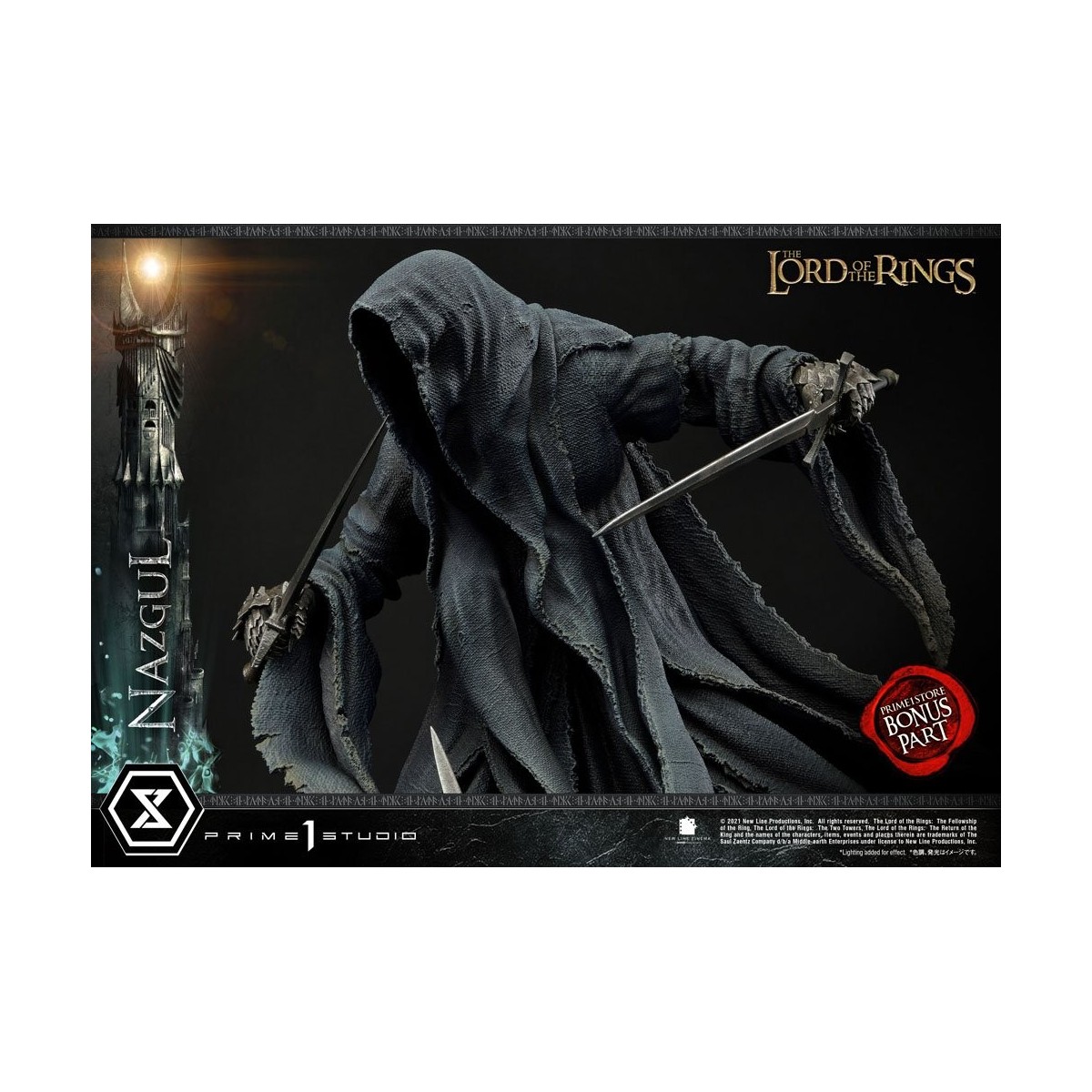 Prime 1 Studio - Nazgul Bonus Version 1/4 - LOTR - Herr der Ringe