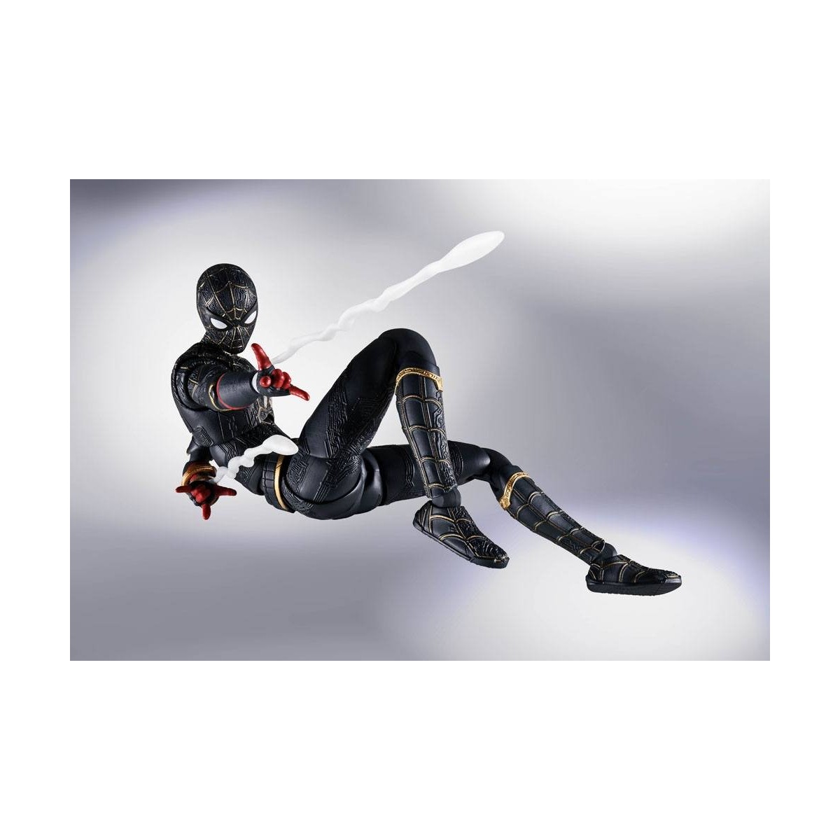 Tamashii - Marvel - Spider-Man Schwarz & Gold Anzug (Special Set) - No Way Home - SH Figuarts SHF