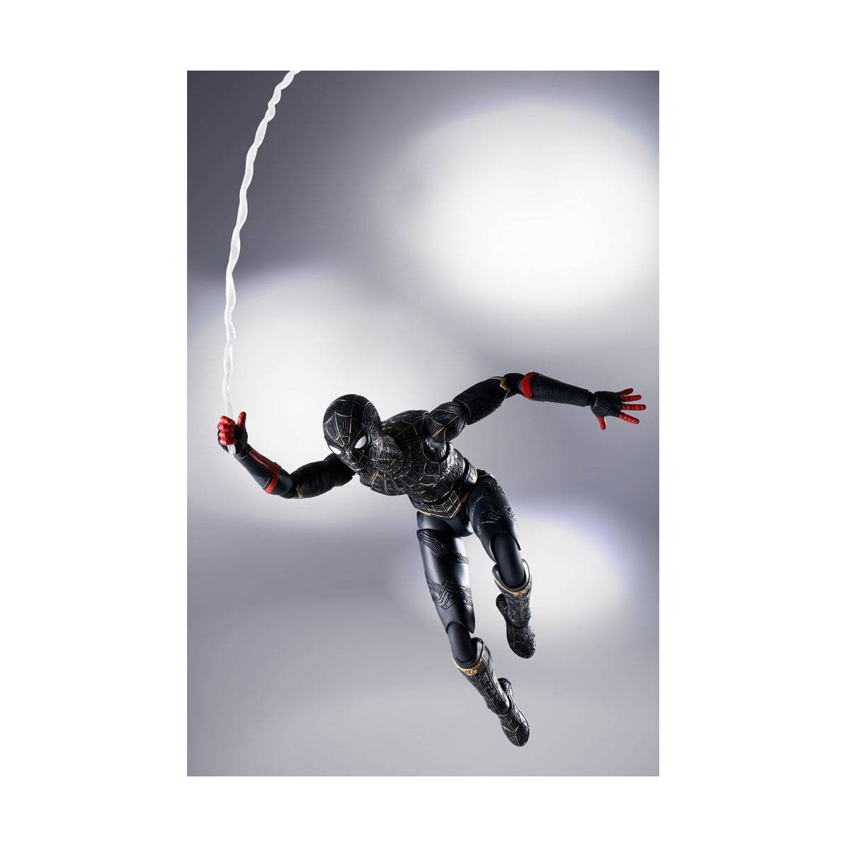 Tamashii - Marvel - Spider-Man Schwarz & Gold Anzug (Special Set) - No Way Home - SH Figuarts SHF