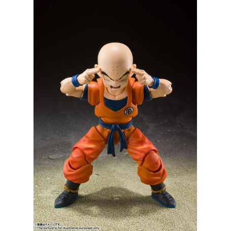 Bandai Tamashii - DRAGON BALL Z - Krillin Der stärkste Mann der Erde - SHF SHFiguarts - Krilin - Kulilin - Kuririn