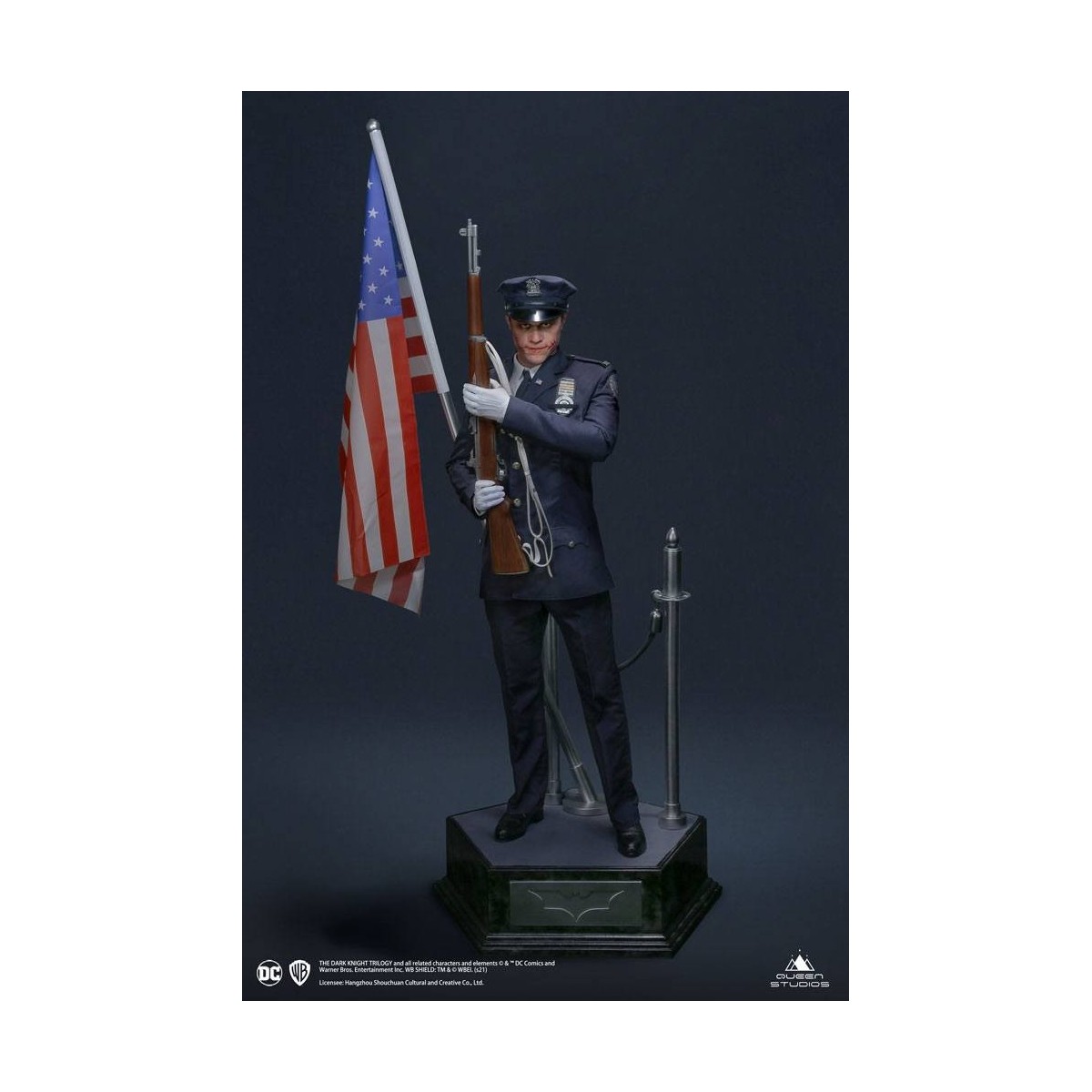 Queen Studios - 1/3 The Dark Knight Joker Polizeiuniform - Hitze Ledger