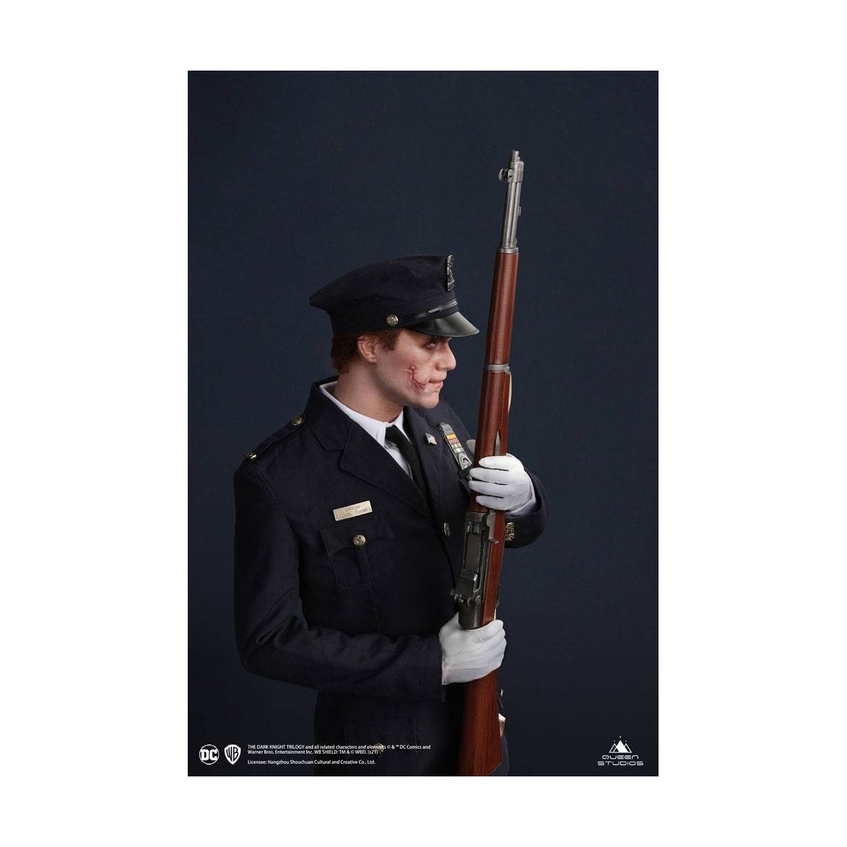 Queen Studios - 1/3 The Dark Knight Joker Polizeiuniform - Hitze Ledger