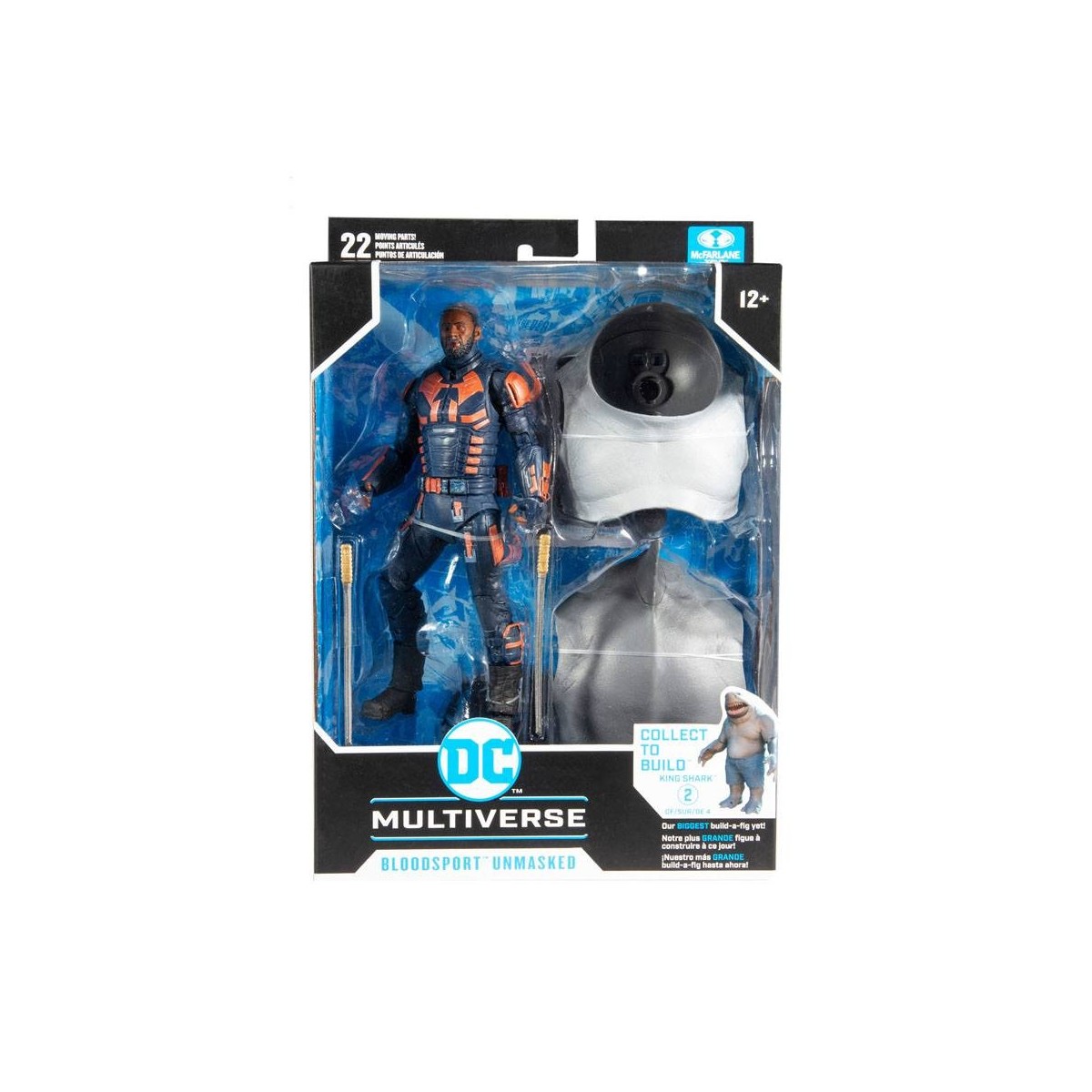 Mc Farlane DC Multiverse Bloodsport (Unmaskiert) - Build A - Die Suicide Squad