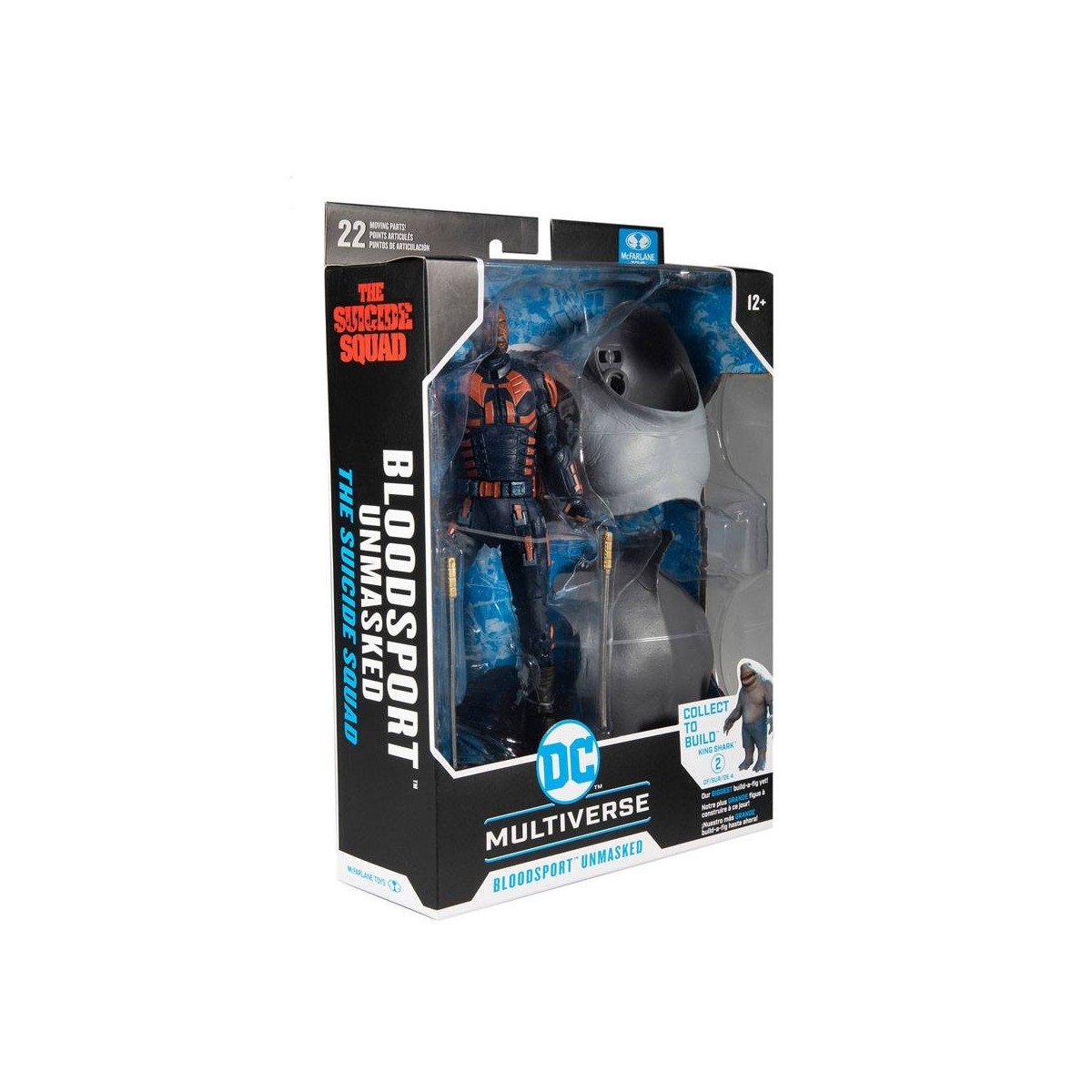 Mc Farlane DC Multiverse Bloodsport (Unmaskiert) - Build A - Die Suicide Squad