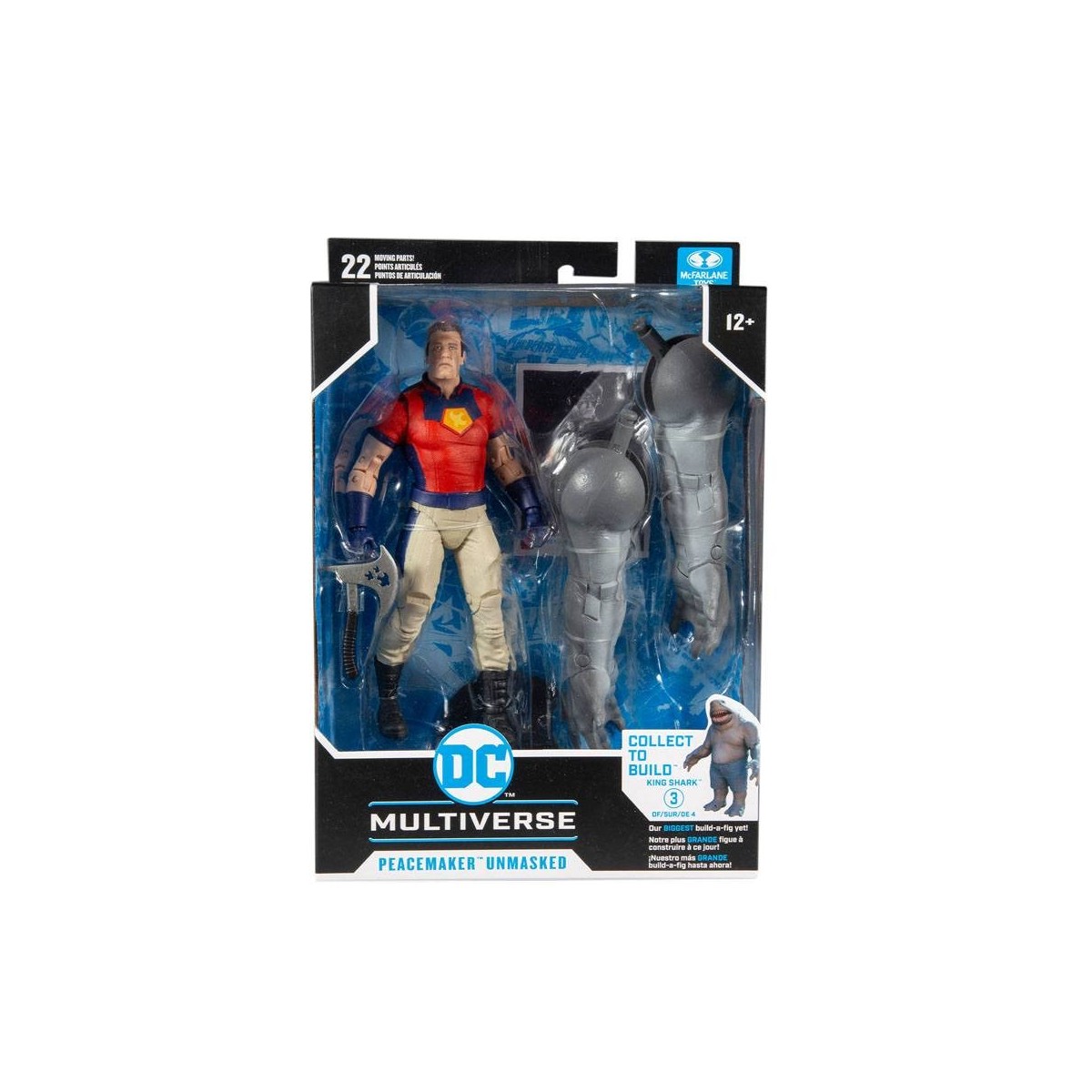 Mc Farlane DC Multiverse Peace Maker (Unmaskiert) - Build A - Die Suicide Squad