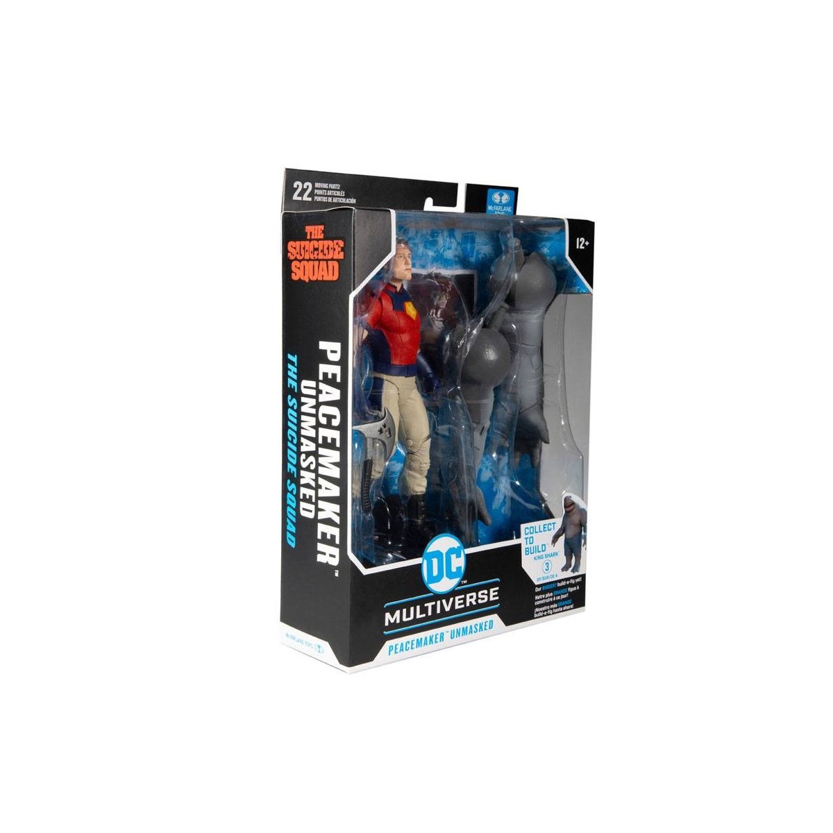 Mc Farlane DC Multiverse Peace Maker (Unmaskiert) - Build A - Die Suicide Squad