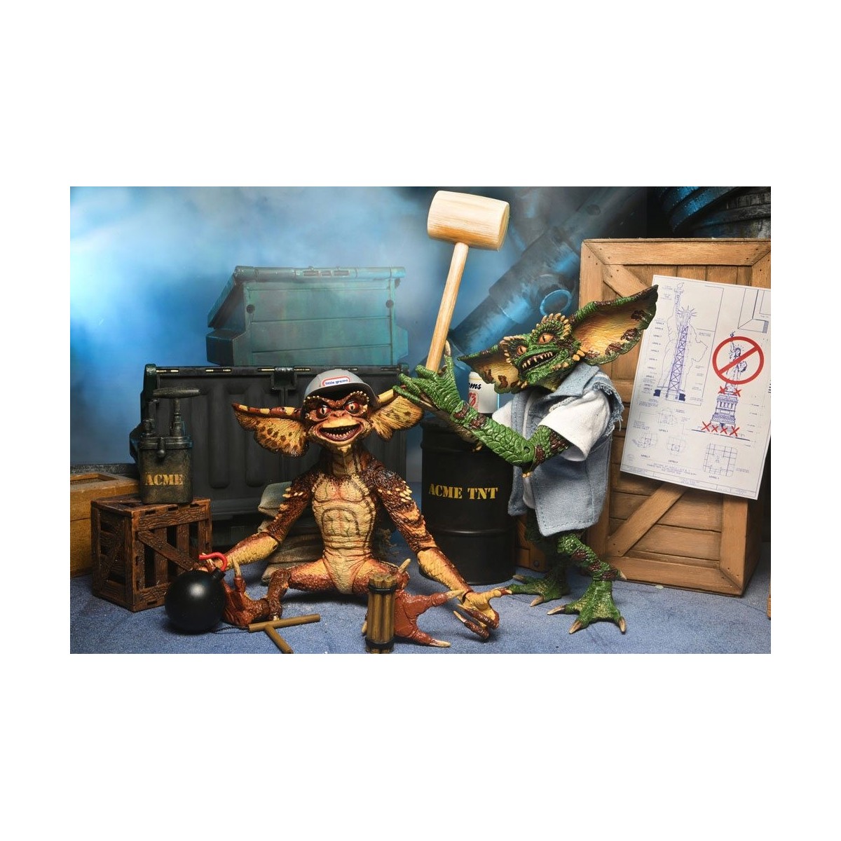 Neca - Gremlins 2er Pack - Ultimate Demolition Gremlins