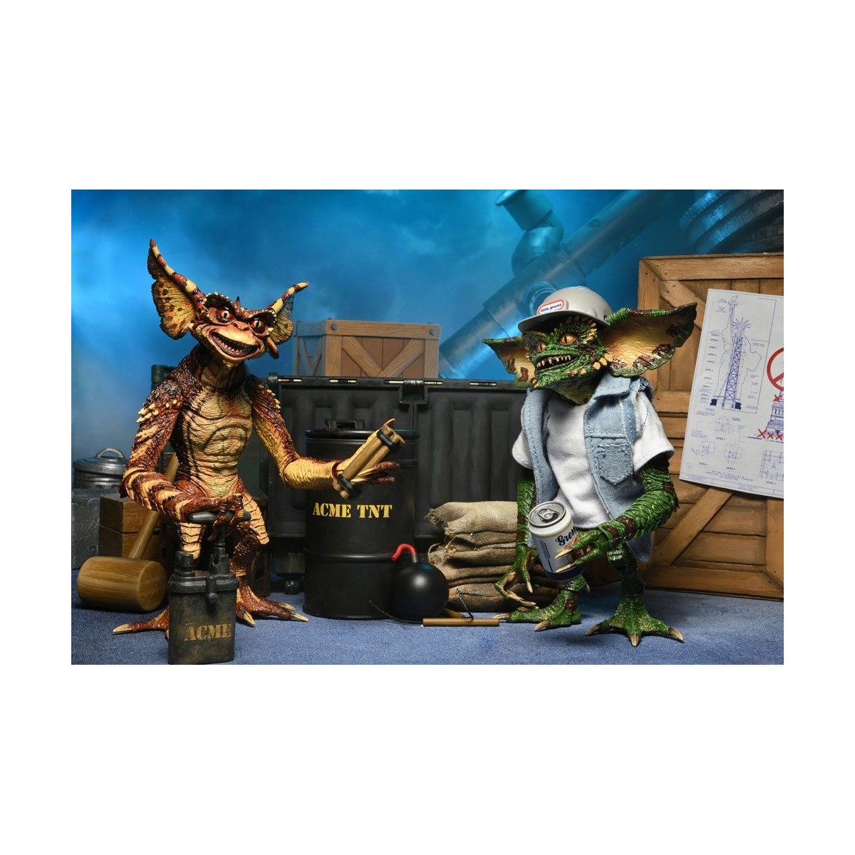 Neca - Gremlins 2er Pack - Ultimate Demolition Gremlins