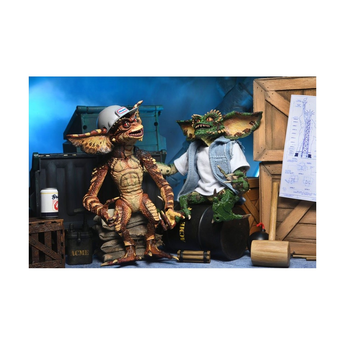 Neca - Gremlins 2er Pack - Ultimate Demolition Gremlins