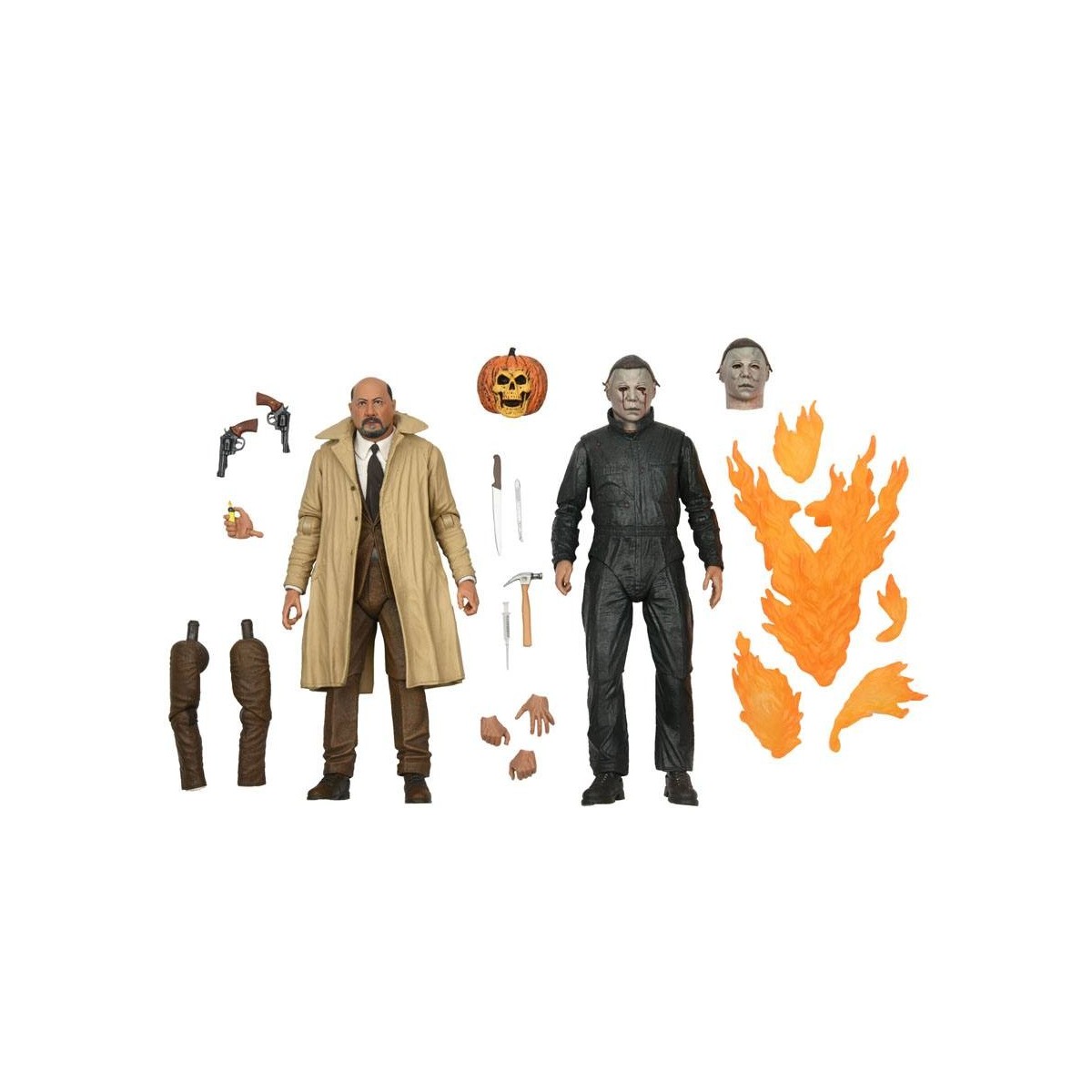Neca Halloween 2 - Ultimativer Michael Myers & Dr. Loomis 2er-Pack