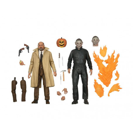 Neca Halloween 2 - Ultimativer Michael Myers & Dr. Loomis 2er-Pack