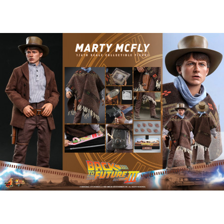 Hot Toys Zurück in die Zukunft 3 - Marty McFly Film Meisterwerk 1/6