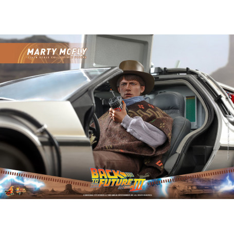 Hot Toys Zurück in die Zukunft 3 - Marty McFly Film Meisterwerk 1/6
