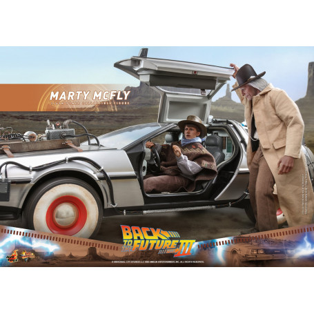 Hot Toys Zurück in die Zukunft 3 - Marty McFly Film Meisterwerk 1/6