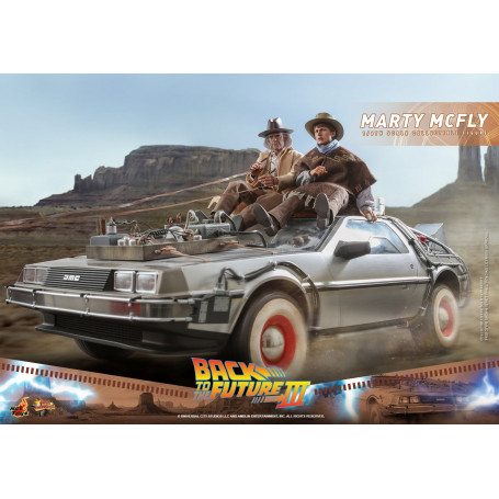 Hot Toys Zurück in die Zukunft 3 - Marty McFly Film Meisterwerk 1/6