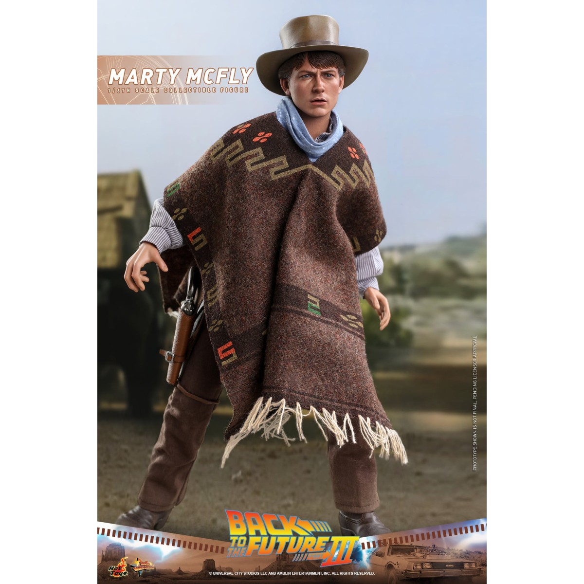Hot Toys Zurück in die Zukunft 3 - Marty McFly Film Meisterwerk 1/6