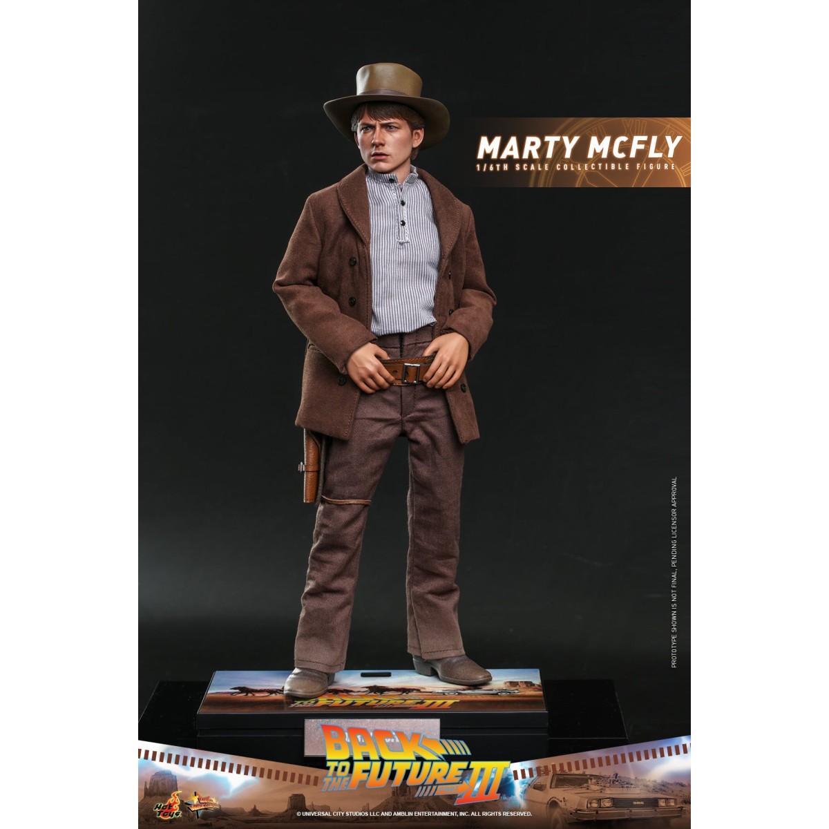 Hot Toys Zurück in die Zukunft 3 - Marty McFly Film Meisterwerk 1/6